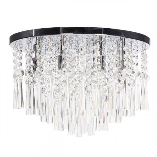 дизайнерская потолочная люстра spot light luxoria 9018828 хром в Новокузнецке