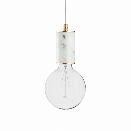 подвесной светильник marmor glans bianco brass в Новокузнецке