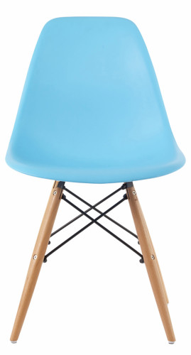 стул классический dsw голубой (eames style) в Новокузнецке