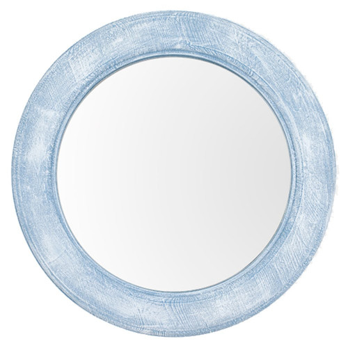 зеркало круглое голубое round window в Новокузнецке