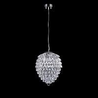 подвесной светильник crystal lux charme sp2+2 led chrome/transparent в Новокузнецке