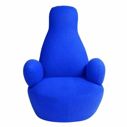 кресло bottle chair синее в Новокузнецке