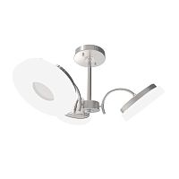 потолочная светодиодная люстра idlamp frittelle 107/3pf-ledwhitechrome в Новокузнецке