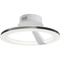 потолочный светодиодный светильник idlamp jenevra 397/40-ledwhitechrome в Новокузнецке