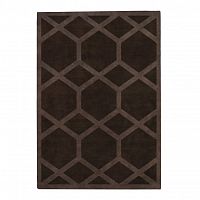 ковер ashton cocoa coffe 150x220 коричневый в Новокузнецке