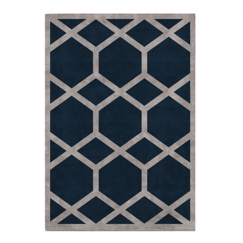 ковер ahston blue 200x290 синий в Новокузнецке
