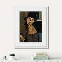 картина: jeanne hebuterne (au chapeau), 1917г. в Новокузнецке