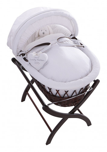 колыбель-переноска premium moses basket темная, белое белье в Новокузнецке