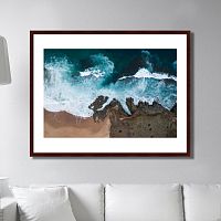 картина: beach ocean waves, coast rocks в Новокузнецке