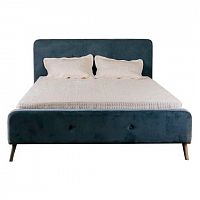 кровать двуспальная 160х200 бирюзовая button tufted в Новокузнецке