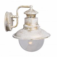 уличный настенный светильник arte lamp amsterdam a1523al-1wg в Новокузнецке