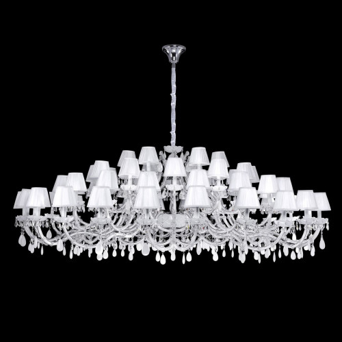подвесная люстра crystal lux blanca sp60 белая в Новокузнецке