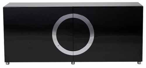 тумба fuller мдф 150x48,5x65 чёрная в Новокузнецке