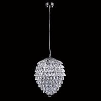 подвесной светильник crystal lux charme sp3+3 led chrome/transparent в Новокузнецке