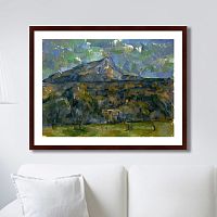 картина: mont sainte-victoire, 1906г. в Новокузнецке