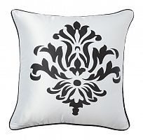 подушка с геральдическими лилиями fleur de lys ii white в Новокузнецке