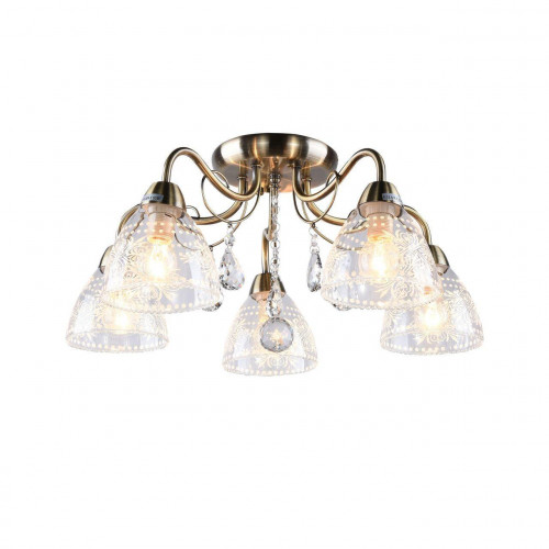 потолочная люстра arte lamp rugiada a1658pl-5ab в Новокузнецке