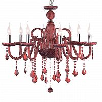 подвесная люстра ideal lux giudecca sp8 rosso в Новокузнецке