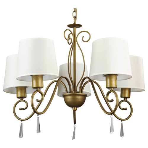 подвесная люстра arte lamp carolina a9239lm-5br в Новокузнецке