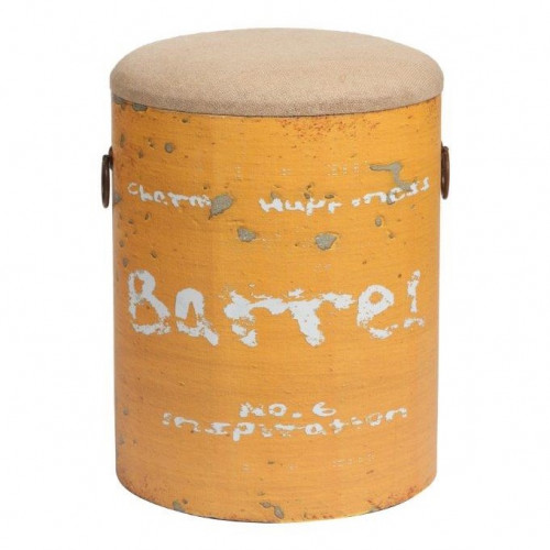 столик-табурет barrel orange оранжевый в Новокузнецке