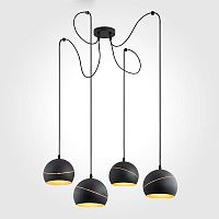 подвесная люстра tk lighting 2221 yoda black orbit в Новокузнецке