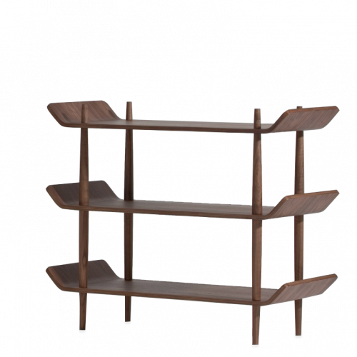 стеллаж bentwood темно-коричневый в Новокузнецке