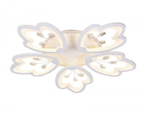 потолочная светодиодная люстра ambrella light original fa510 в Новокузнецке