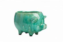 цветочный горшок pig planter голубой в Новокузнецке