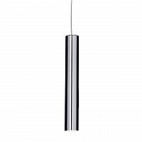 подвесной светодиодный светильник ideal lux ultrathin sp1 small round cromo в Новокузнецке