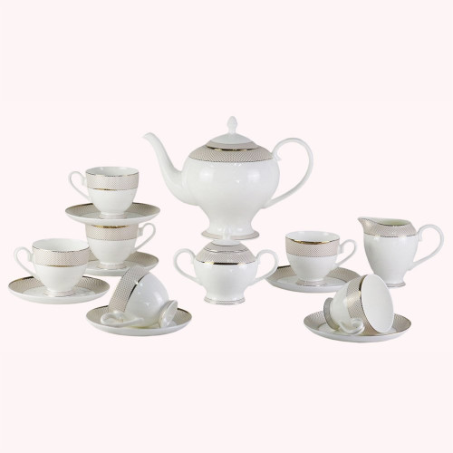 чайный сервиз bianko 17 pcs tea set в Новокузнецке