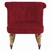 кресло amelie french country chair красное в Новокузнецке