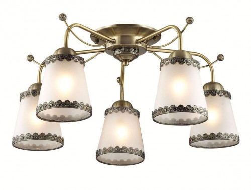 потолочная люстра lumion abbi 3266/5c белая в Новокузнецке