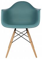 стул klassic premium daw бирюзовый (eames style) в Новокузнецке