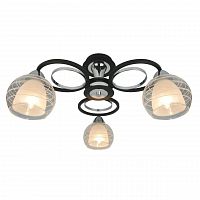 потолочная люстра arte lamp ginevra a1604pl-3bk в Новокузнецке