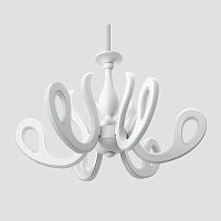 потолочная светодиодная люстра ambrella light orbital classic fk81/6 wh 292w d640 белая в Новокузнецке