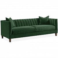 диван penelope sofa прямой зеленый в Новокузнецке