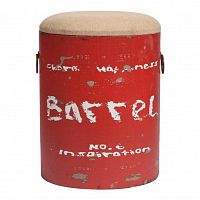 столик-табурет barrel red красный в Новокузнецке