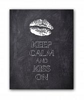 постер keep calm and kiss а4 в Новокузнецке