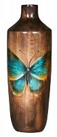 ваза настольная fresco turquoise butterfly в Новокузнецке