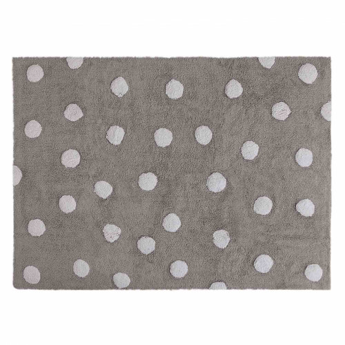 ковер polka dots серый-белый в Новокузнецке
