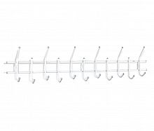 вешалка настенная standart 11 бело-серая в Новокузнецке
