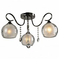 потолочная люстра idlamp merinella 877/3pf-darkchrome в Новокузнецке