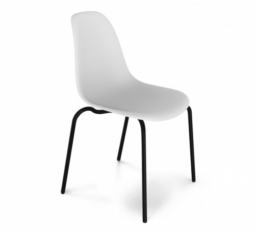 стул dsr белый s30 (eames style) в Новокузнецке