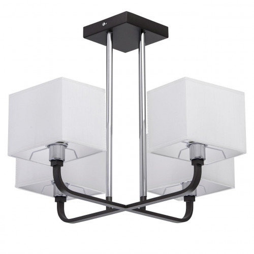 потолочная люстра mw-light прато 5 101011904 белая в Новокузнецке